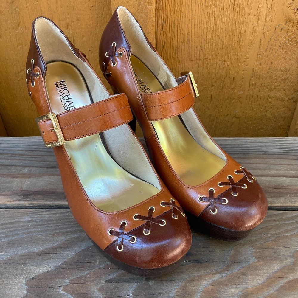 Micheal Kors Baby Doll Platform Heels